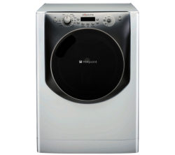 HOTPOINT  Aqualtis AQ113F497E Washing Machine - White & Tungsten